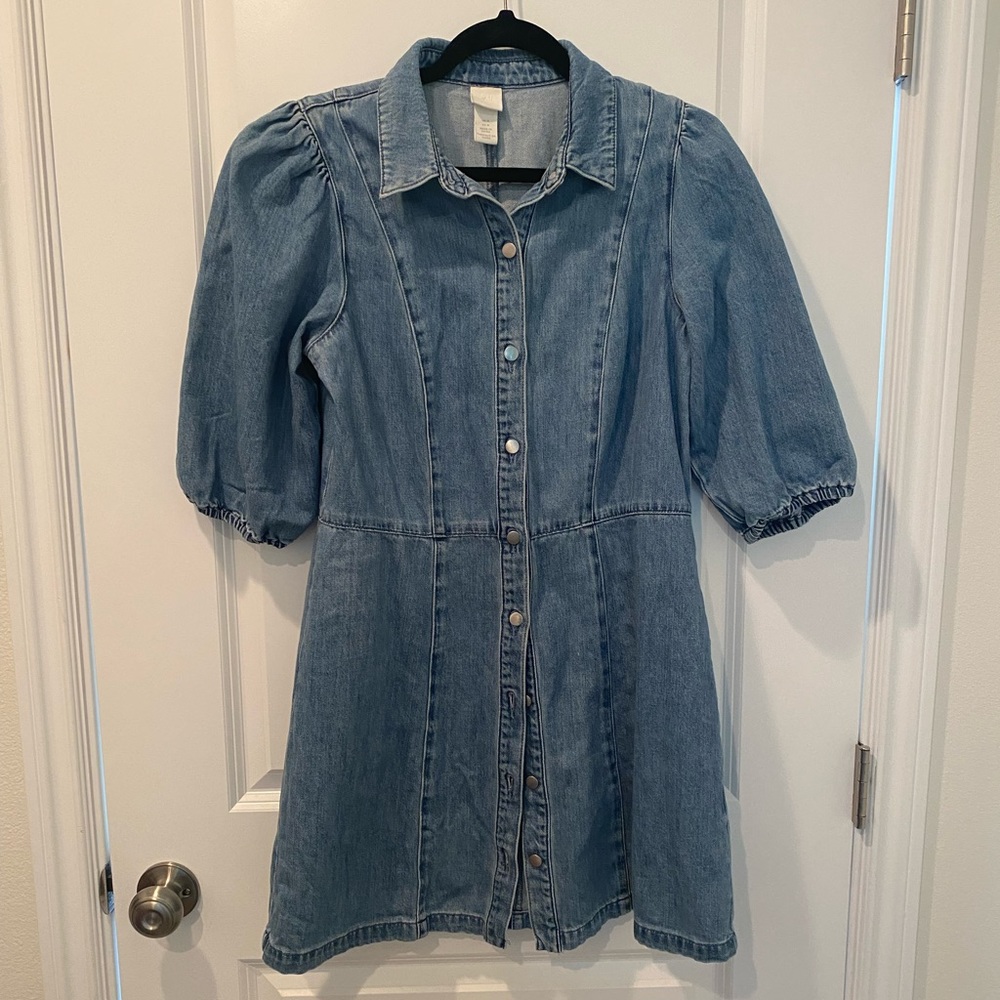 H&M denim dress